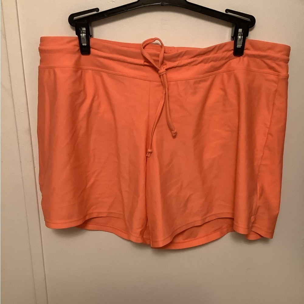 Chin Up Apparel Vibrant Orange Athletic Shorts